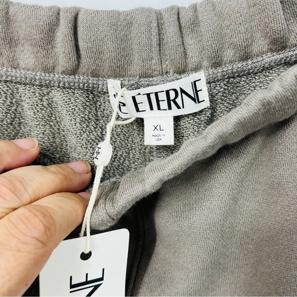 NWT Éterne Signature Classic Sweatpants - Soft French Terry XL - Picture 9 of 12
